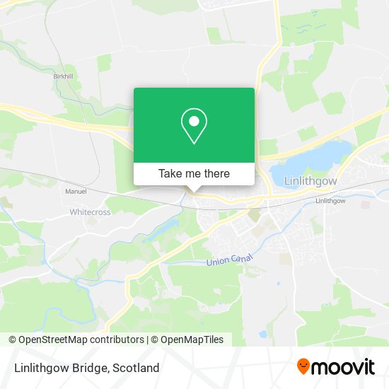 Linlithgow Bridge map