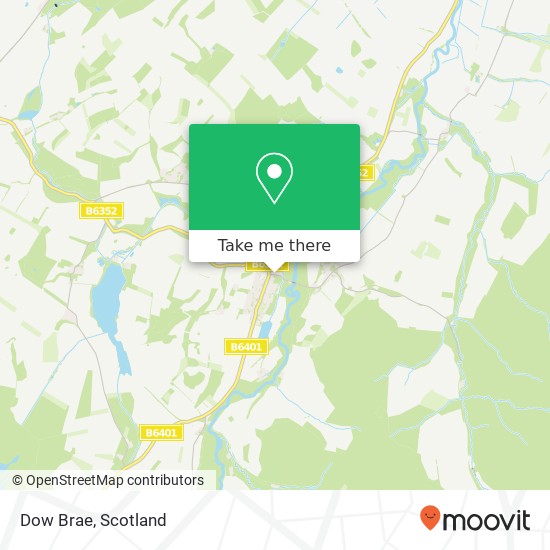 Dow Brae map