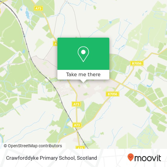 Crawforddyke Primary School map