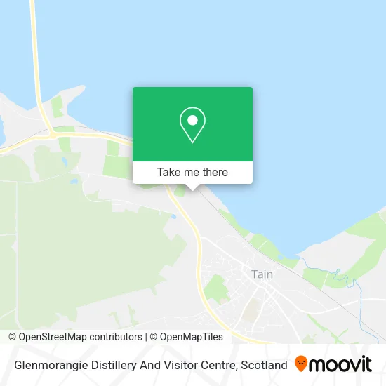 Glenmorangie Distillery And Visitor Centre map