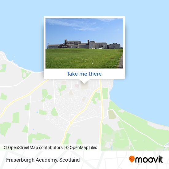 Fraserburgh Academy map