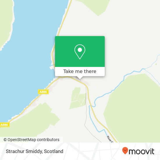 Strachur Smiddy map