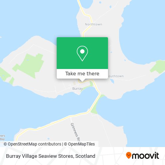 Burray Village Seaview Stores map