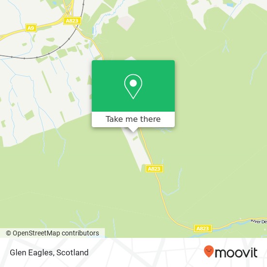 Glen Eagles map