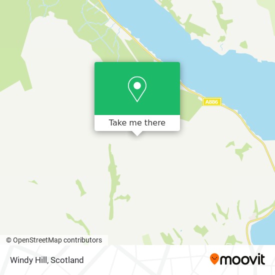 Windy Hill map