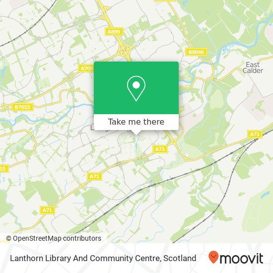 Lanthorn Library And Community Centre map