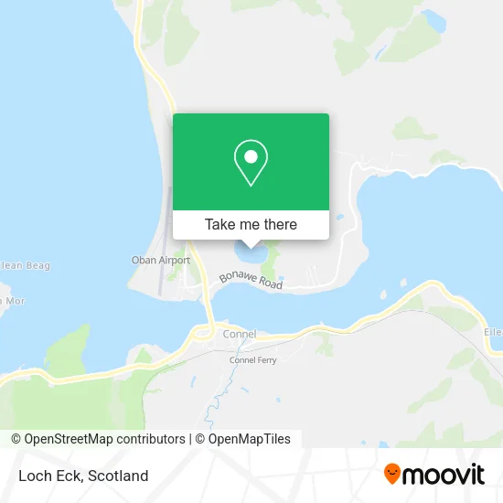 Loch Eck map