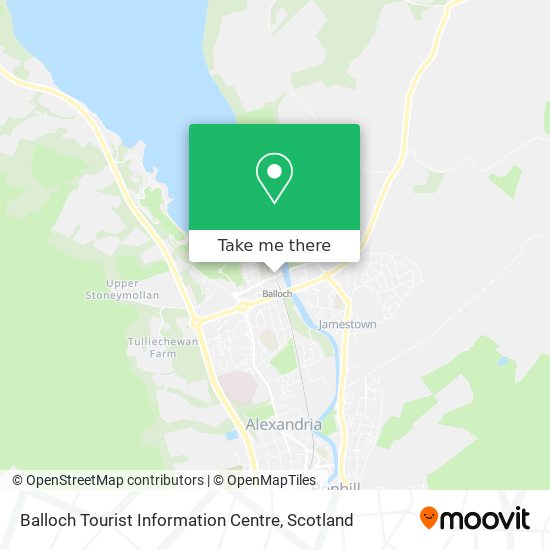 Balloch Tourist Information Centre map
