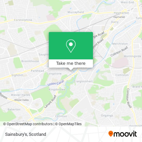 Sainsbury's map