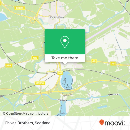 Chivas Brothers map