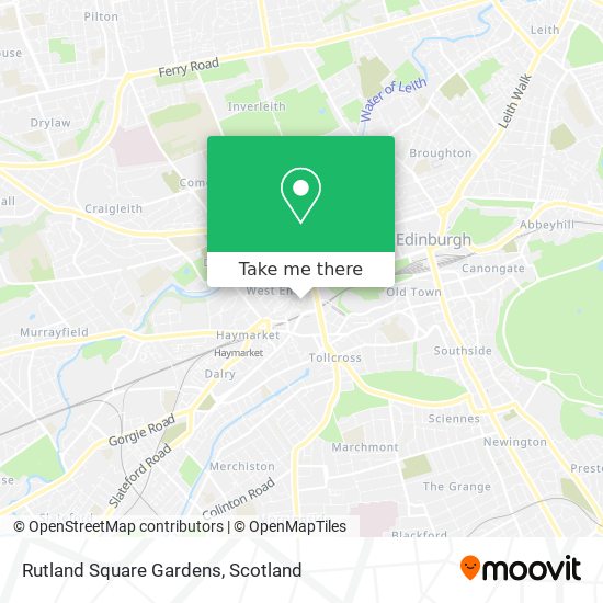 Rutland Square Gardens map