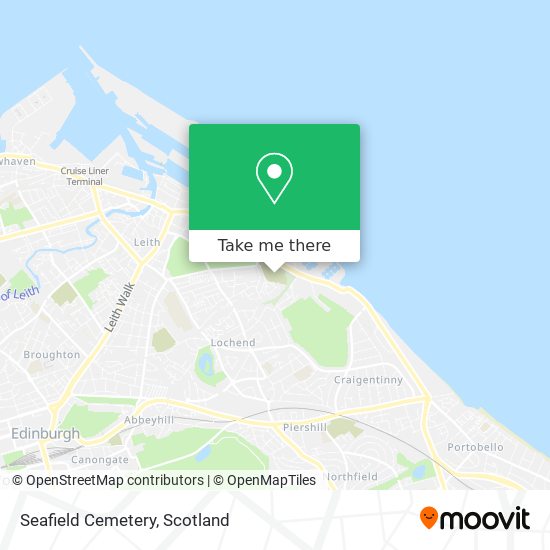 Seafield Cemetery map