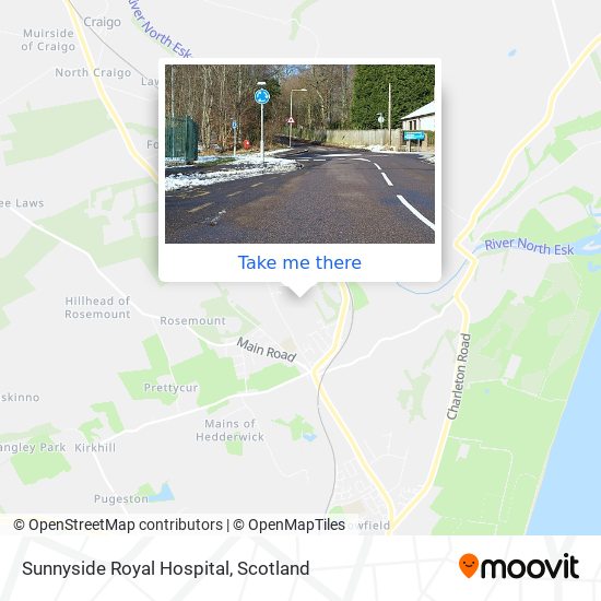 Sunnyside Royal Hospital map