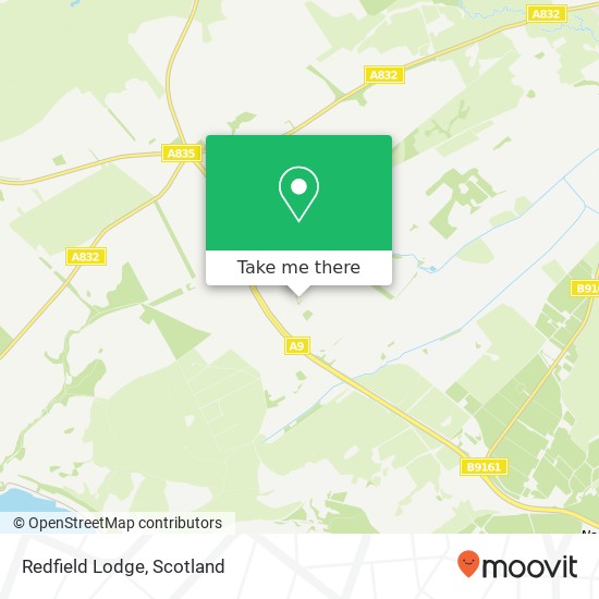 Redfield Lodge map