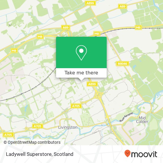 Ladywell Superstore map