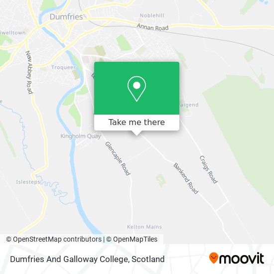 How To Get To Dumfries And Galloway College In Dumfries By Bus Or Train Moovit