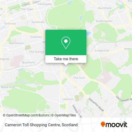 Cameron Toll Shopping Centre map