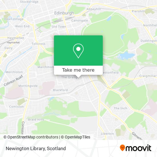 Newington Library map