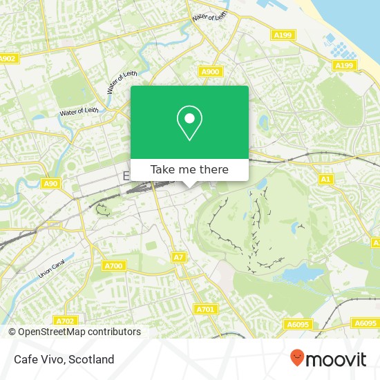 Cafe Vivo map