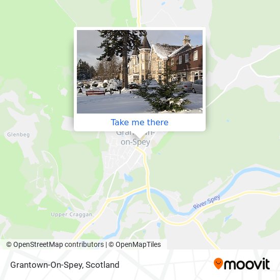 Grantown-On-Spey map