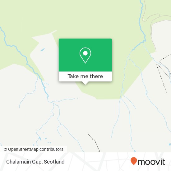 Chalamain Gap map