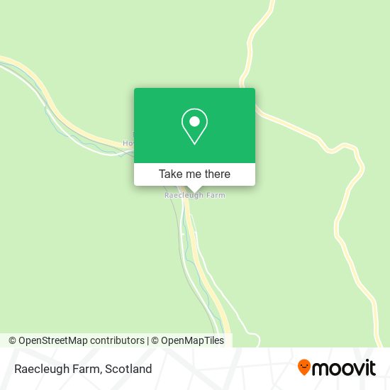 Raecleugh Farm map
