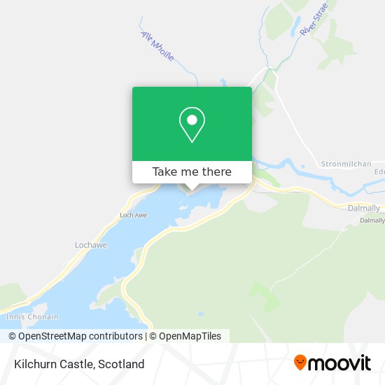 Kilchurn Castle map