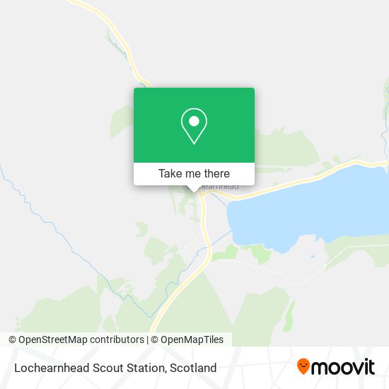 Lochearnhead Scout Station map