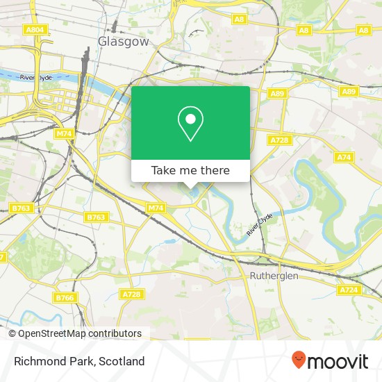 Richmond Park map