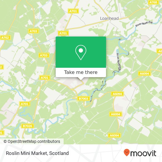 Roslin Mini Market map