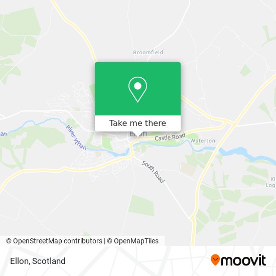 Ellon map