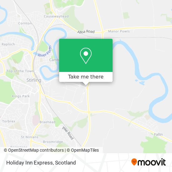 Holiday Inn Express map