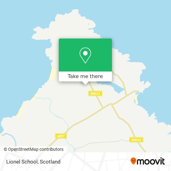 Lionel School map