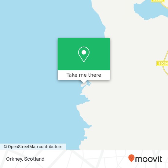 Orkney map