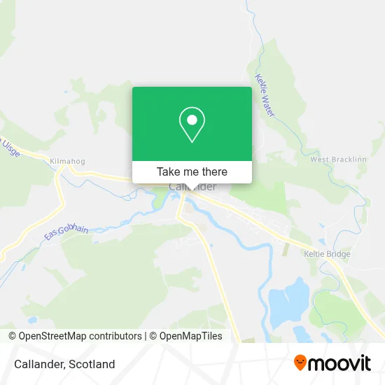 Callander map