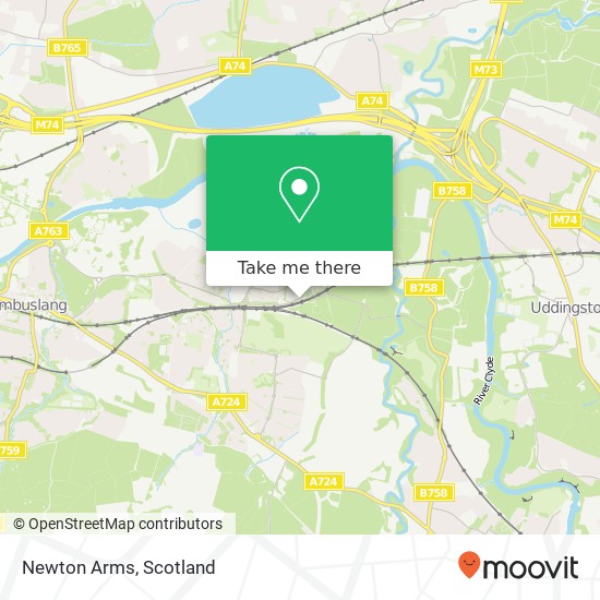 Newton Arms map