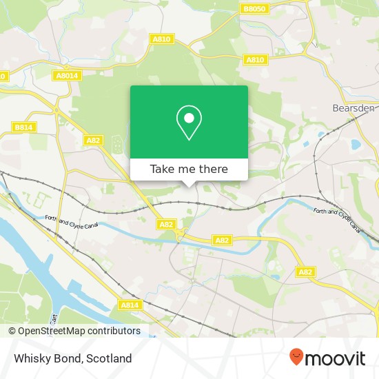 Whisky Bond map