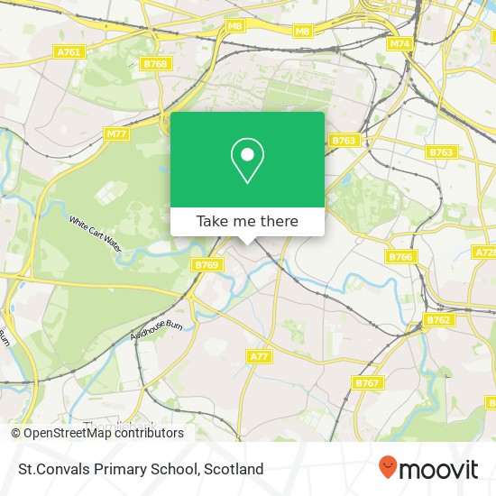 St.Convals Primary School map