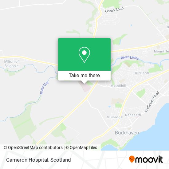 Cameron Hospital map