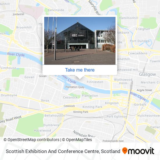 Scottish Exhibition And Conference Centre map