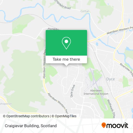 Craigievar Building map