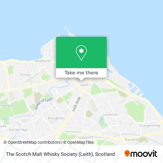 The Scotch Malt Whisky Society (Leith) map