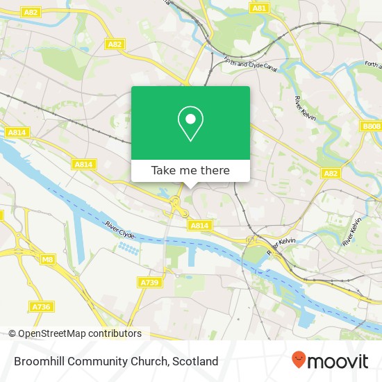 Broomhill Community Church map