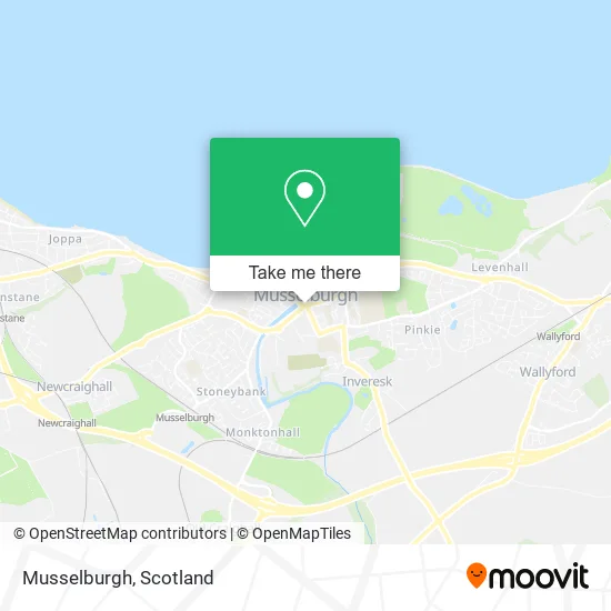 Musselburgh map