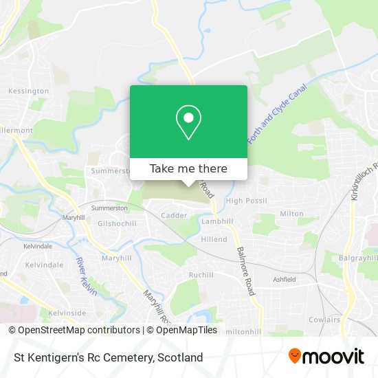 St Kentigern's Rc Cemetery map