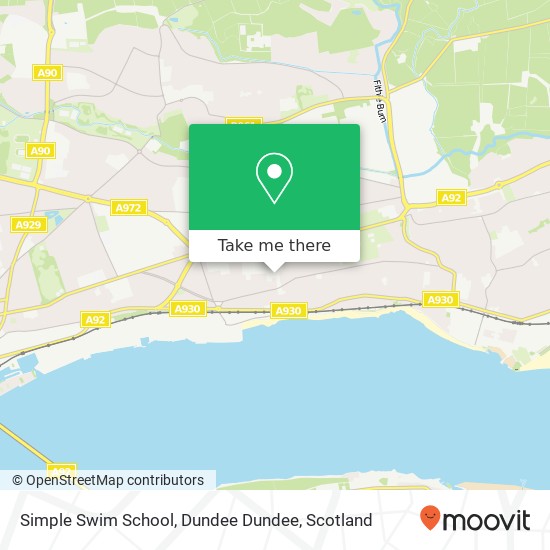 Simple Swim School, Dundee Dundee map