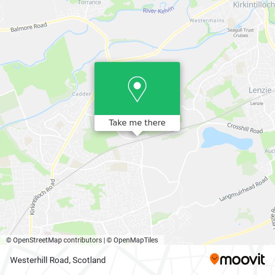 Westerhill Road map