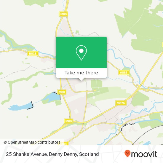 25 Shanks Avenue, Denny Denny map