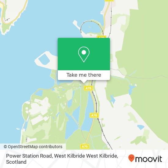 Power Station Road, West Kilbride West Kilbride map