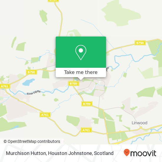 Murchison Hutton, Houston Johnstone map